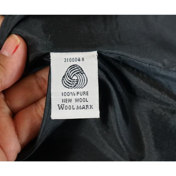 VTG Pendleton Women Virgin Wool Blazer Sz 12P Preppy Academia Office Jacket - Picture 15 of 16